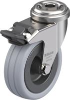 Blickle LRXA-VPA 75G-FI Zwenkwiel met rem Wieldiameter: 75 mm Draagvermogen (max.): 60 kg 1 stuk(s) - thumbnail