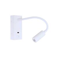 Artdelight Wandlamp Easy USB wit - thumbnail