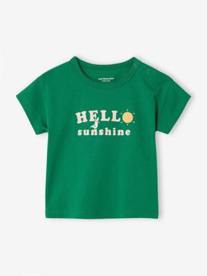 T-shirt baby jongen groen T-shirt baby jongen groen