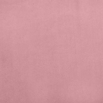 Kinderbank met voetensteun 100x50x30 cm fluweel roze - thumbnail
