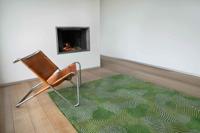 Louis de Poortere - Coral Meditation 9231 Tropical Green Rond - 240 rond Vloerkleed - thumbnail