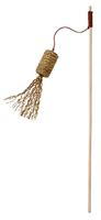 Speelhengel nature 41 cm van zeegras - thumbnail