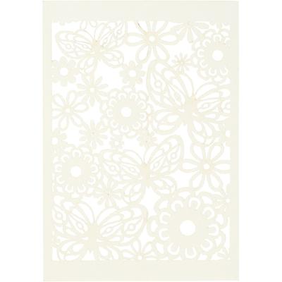 Creativ Company Patroonkarton, vel 10,5x15 cm, 200 gr, off-white, 10 stuk/ 1 doos