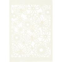 Creativ Company Patroonkarton, vel 10,5x15 cm, 200 gr, off-white, 10 stuk/ 1 doos - thumbnail