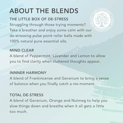 Tisserand Little box of de-stress 3 x 10ml 30 Milliliter