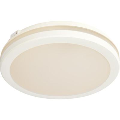 LED Plafondlamp - Kozolux Scarly - 30W 2700lm - Natuurlijk Wit 4200K - IP65 - Rond - Wit