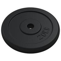 VidaXL Halterschijf 20 kg gietijzer - thumbnail