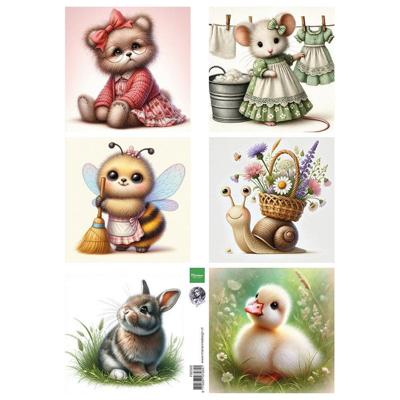 Marianne Design • knipvel cute animals by fairybells