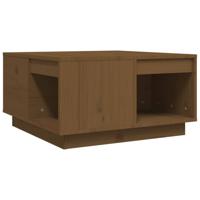 Salontafel 60x61x32,5 cm massief grenenhout honingbruin - thumbnail