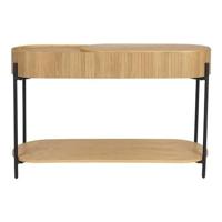 Zuiver Sidetable 'Slides' Eikenhout, 120cm, kleur Naturel - thumbnail