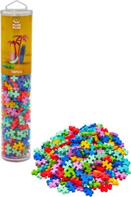 Plus Plus Tube tropical plus-plus: 240 stuks (4261)
