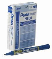 Pentel permanente marker N850-C, blauw - thumbnail
