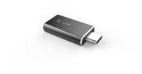 LMP 17219 magnetische veiligheidsadapter, USB-C, voor laadkabels tot 100 W, grijs - thumbnail
