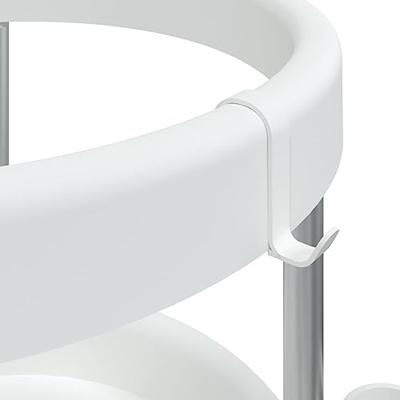 Schoonmaakwagen met opbergmand aluminium