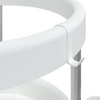 Schoonmaakwagen met opbergmand aluminium - thumbnail