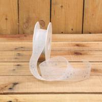 Bonbon doosjes - Chocolade doosje - Lint Melkweg zilver/wit - 1 stuks - thumbnail