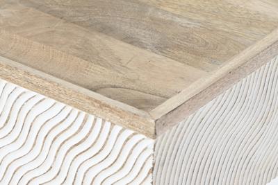 Hoofdtafel Home ESPRIT Ijzer Mangohout 120 x 60 x 57 cm