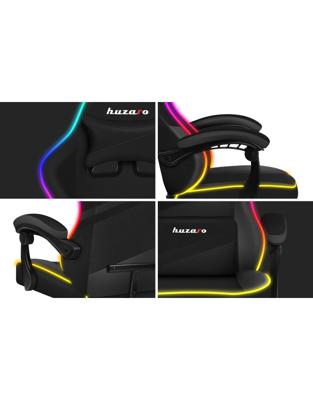 Gamingstoel - Huzaro Force 4.4 RGB Black - thumbnail