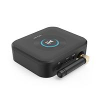 Hama Bluetooth-adapter voor stereo-installatie en luidsprekers (Bluetooth-ontvanger Aux-aansluiting met 3,5 mm aansluiting, USB-A-voeding - USB-C, microSD-sleuf, auto-koppeling voor twee mobiele - thumbnail