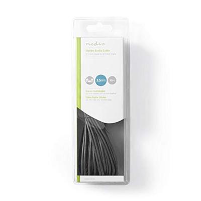 Stereo-Audiokabel | 3,5 mm Male - 3,5 mm Male | 1,0 m | Zwart [CAGB22000BK10]