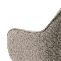 Sohome Eetkamerstoel 'Milly' Bouclé, kleur Beige - thumbnail