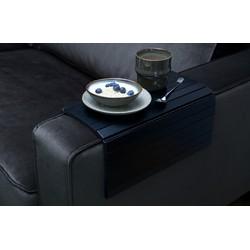 WOOOD Dienblad Butler - zwart - 36x45 cm - Leen Bakker