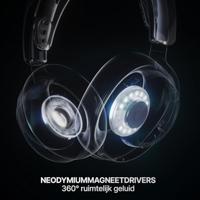 SteelSeries Arctis Nova 7 Wireless Gen 2 multiplatform gamingheadset - Realtime bediening via app - 50h+ accuduur - Neodymiummagneetdrivers - Combineerbaar 2,4-GHz/Bluetooth - PC,PS5,Switch 1/2,mobiel - thumbnail