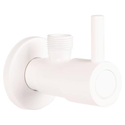 Differnz hoekstopkraan 1/2 x 3/8 mat wit