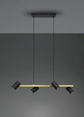 Hanglamp Mikay goud excl. fitting 4x GU10 3W - thumbnail