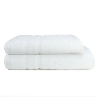 The One Towelling Handdoek Bamboe 50 X 100 Cm Wit - thumbnail