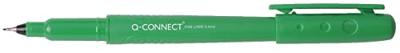 Q-CONNECT fineliner, 0,4 mm, groen
