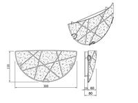 Trio Wand lamp Sandrina 201200100 - thumbnail