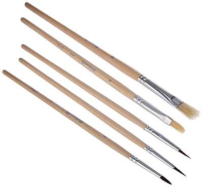 Pelikan 718163 Water-olieverfpenseel 5-delig Grootte (penseel): 2, 4, 6, 10