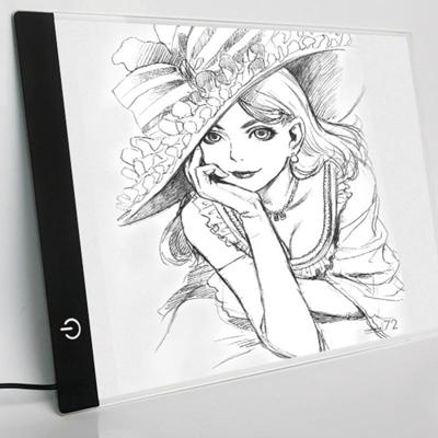 5W 3.5mm ultra-dunne USB A4 papier LED kopie Pad dimbaar digitale bord kopie Bureau Art tekening Stencil tabel bord traceren 5W 3.5mm ultra-dunne USB A4 papier LED kopie Pad dimbaar digitale bord kopie Bureau Art tekening Stencil tabel bord traceren