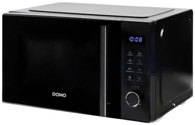 DOMO DO22301C Magnetron Zwart 900 W Grillfunctie, Timerfunctie