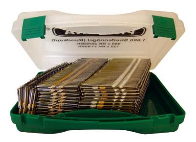 Prebena RK-Box Nagelset met ronde kop (papiergebonden) 1680 stuk(s)