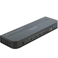 Delock 11483 HDMI KVM-switch 4K 60 Hz met USB 3.0 en audio - thumbnail