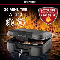MASTER LOCK Brandwerende en waterdichte veiligheidsdoos 7,8 liter - thumbnail