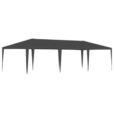 VidaXL Partytent professioneel 90 g/m² 4x9 m antraciet VidaXL Partytent professioneel 90 g/m² 4x9 m antraciet