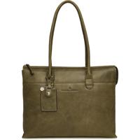 Castelijn & Beerens Carisma Laptop Schoudertas 15.6" + tablet-Green - thumbnail