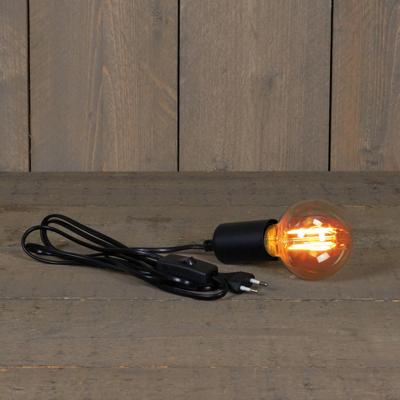 Hanglamp Snoerpendel E27 Fitting Zwart Hanglamp Snoerpendel E27 Fitting Zwart