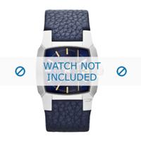 Diesel horlogeband DZ1636 Leder Blauw 27mm - thumbnail