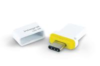 Integral INFD128GBFUSDUAL3.0-C USB flash drive 128 GB USB Type-A / USB Type-C 3.2 Gen 1 (3.1 Gen 1) Wit, Geel - thumbnail