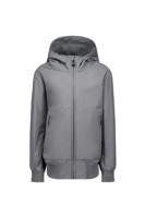 Hooded Four Way Stretch Jacket Pewter - thumbnail