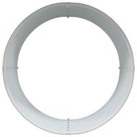 Verhoogde plantenbak Bruin 80 x 80 x 44 cm Staal - thumbnail