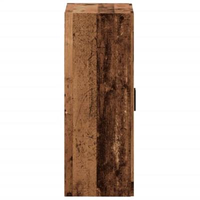 Wandkast 69,5x34x90 cm oud houtkleurig Wandkast 69,5x34x90 cm oud houtkleurig