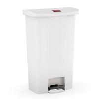 Pedaalemmer rubbermaid slim jim step on 50l wit - thumbnail
