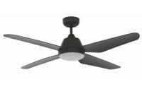Beacon Plafondventilator met lampAria Led Ø 122cm zwart IP55 - 212998 - thumbnail
