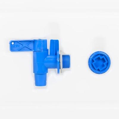 VidaXL Watertank met kraan 10 l kunststof transparant