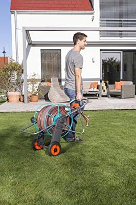 Gardena Slangenwagen 100 Metaal - Stabiel, Duurzaam & Geschikt voor Verschillende Slangen